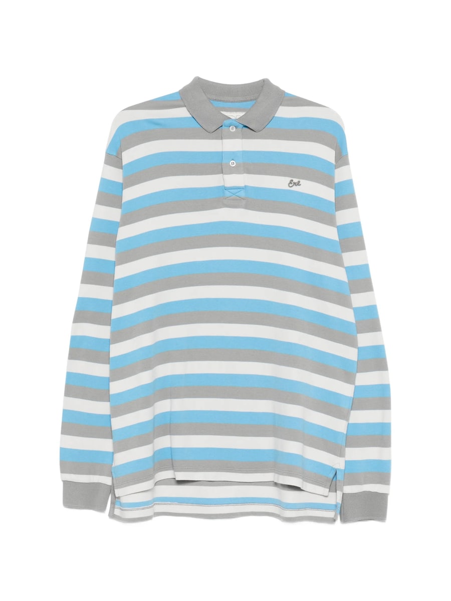 Erl Erl Striped Polo Shirt