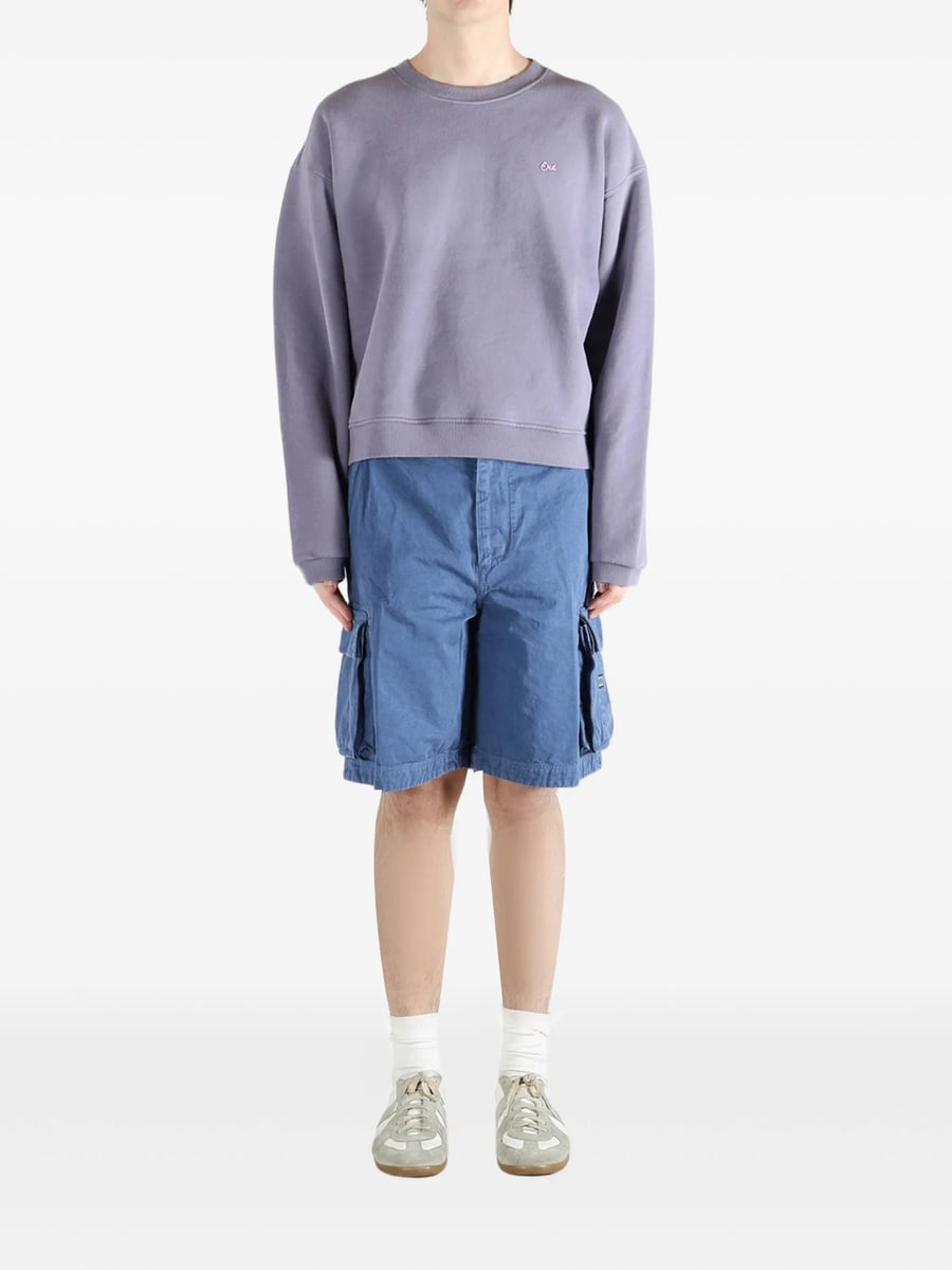 Erl Erl Embroidered Sweatshirt, view 3