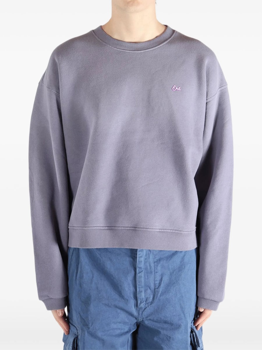 Erl Erl Embroidered Sweatshirt, view 5