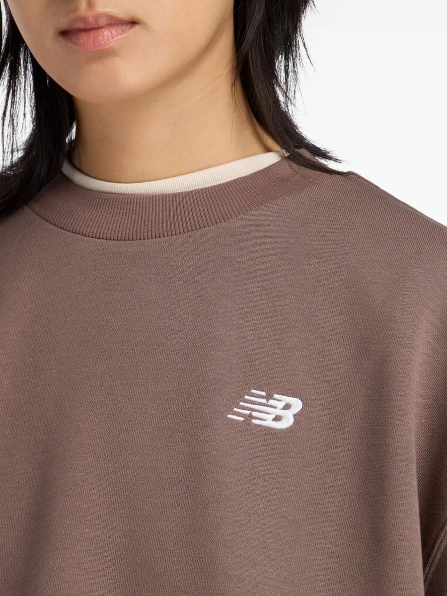 New Balance New Balance Essentials Logo Crew Sweater, view 4