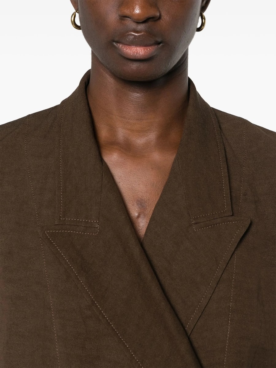 Uma Wang Uma Wang Khloe Wrap-around Blazer, view 5
