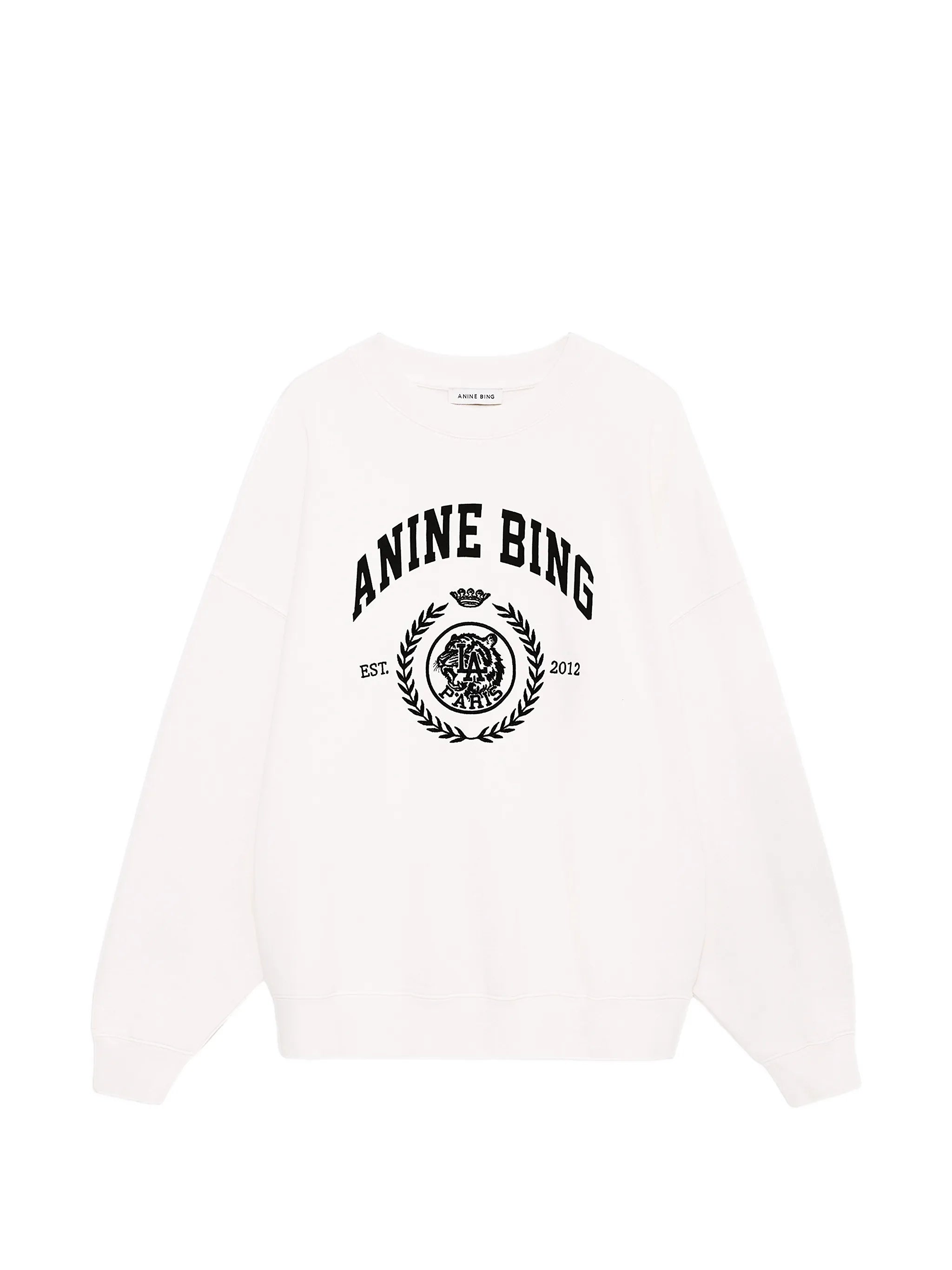 Anine Bing Anine Bing Logo-embroidered Graphic Sweatshirt