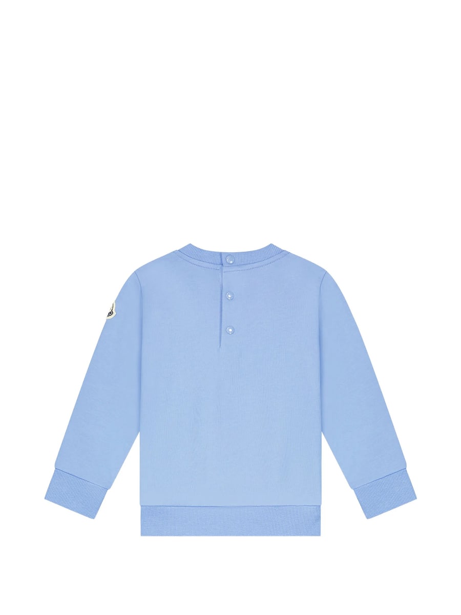Moncler Moncler Logo-print Crew-neck Sweatshirt, view 2