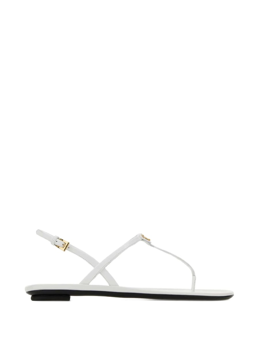 Prada Prada Patent Leather Thong Sandals