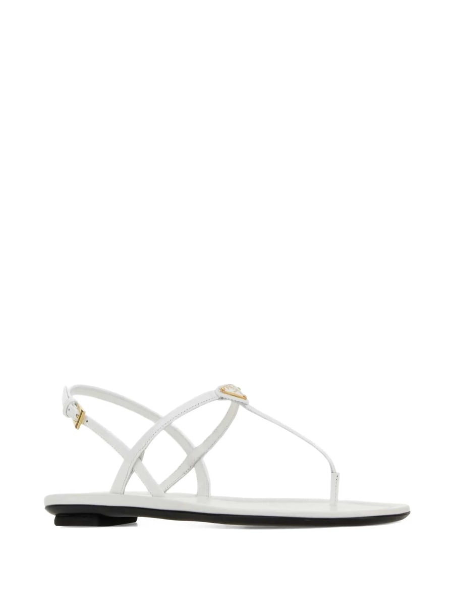 Prada Prada Patent Leather Thong Sandals, view 2