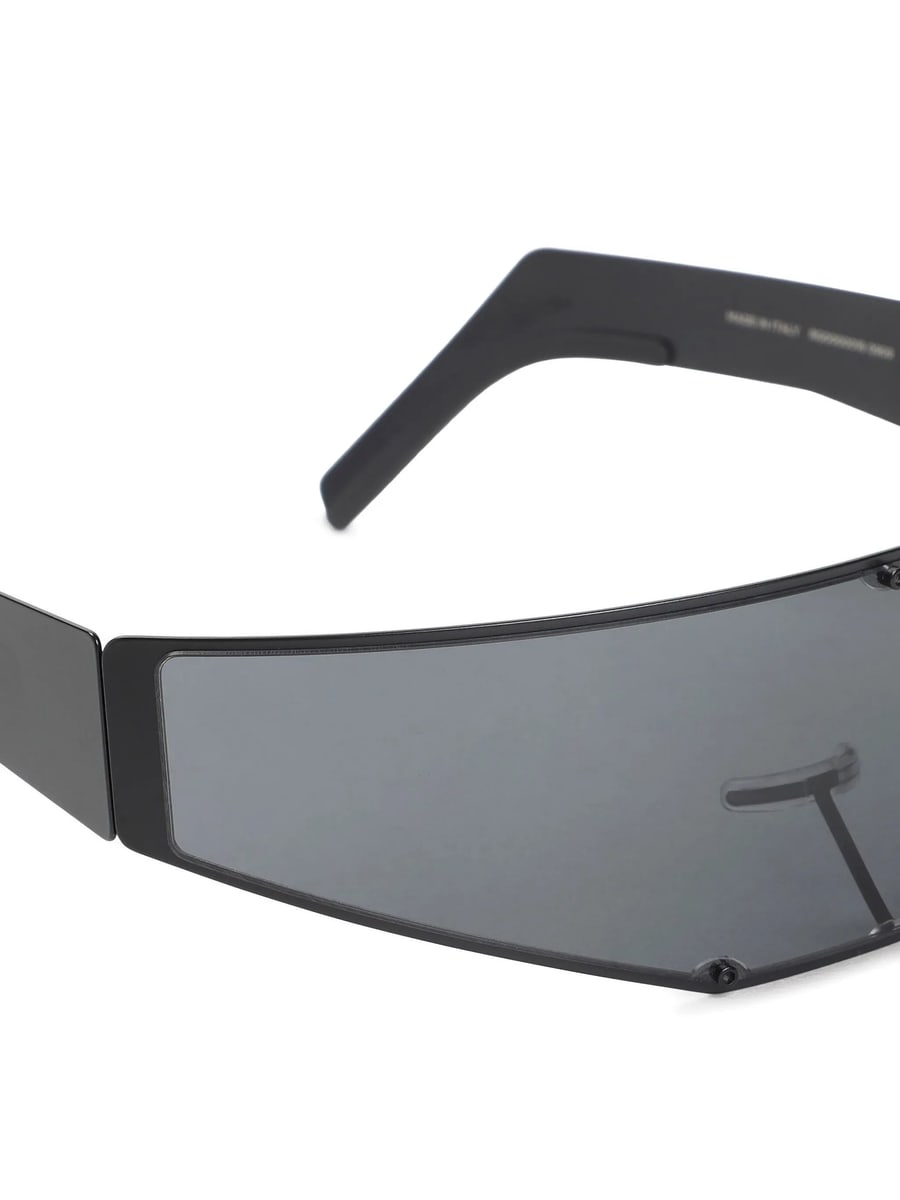 Rick Owens Rick Owens Shield-frame Sunglasses, view 3