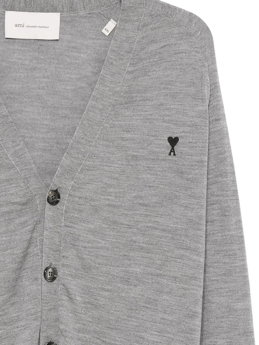 AMI Paris Ami Paris Button-up Cardigan, view 2