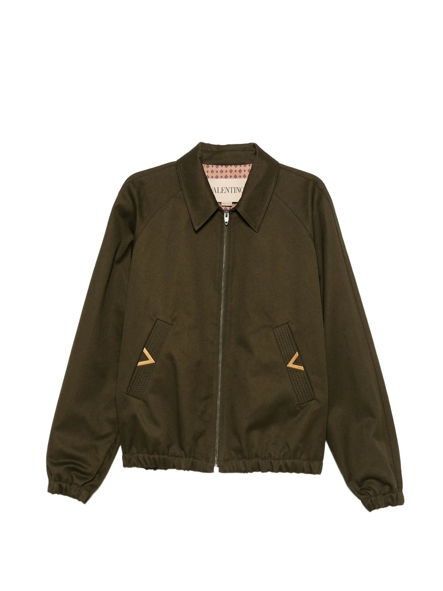Valentino Valentino Zip-fastening Bomber Jacket