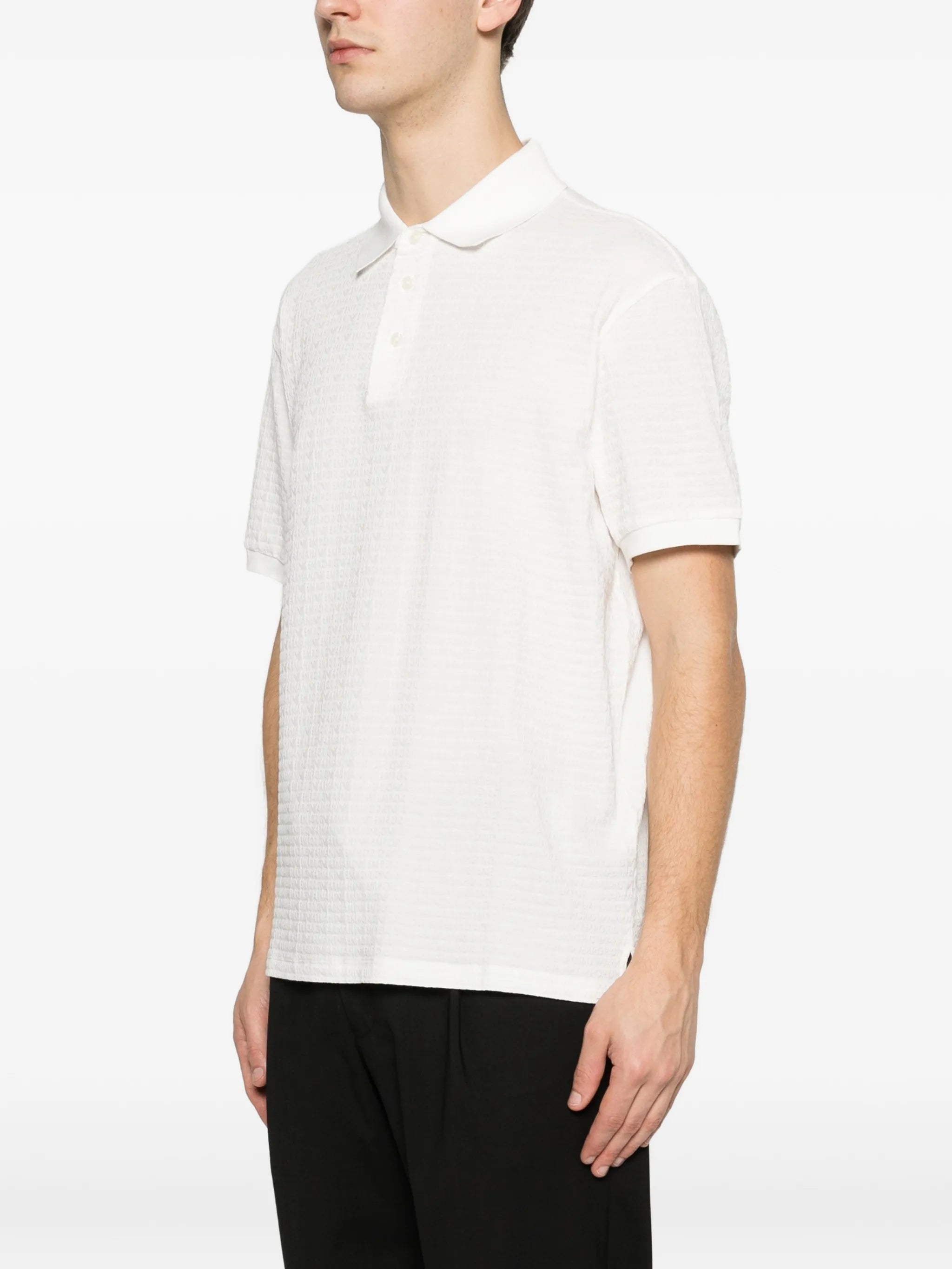 Emporio Armani Emporio Armani Short-sleeve Polo Shirt, view 2
