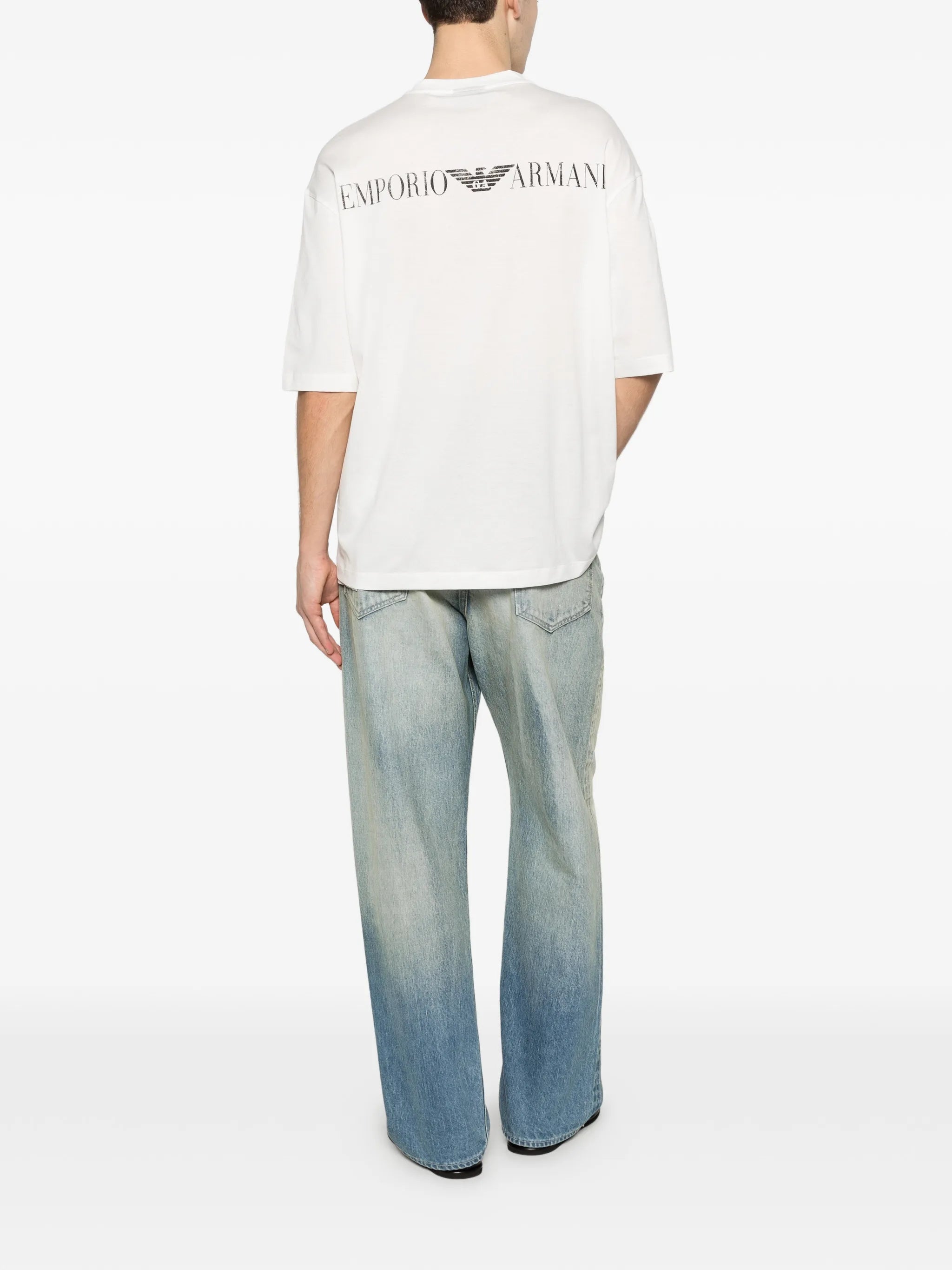 Emporio Armani Emporio Armani Logo-print T-shirt, view 2