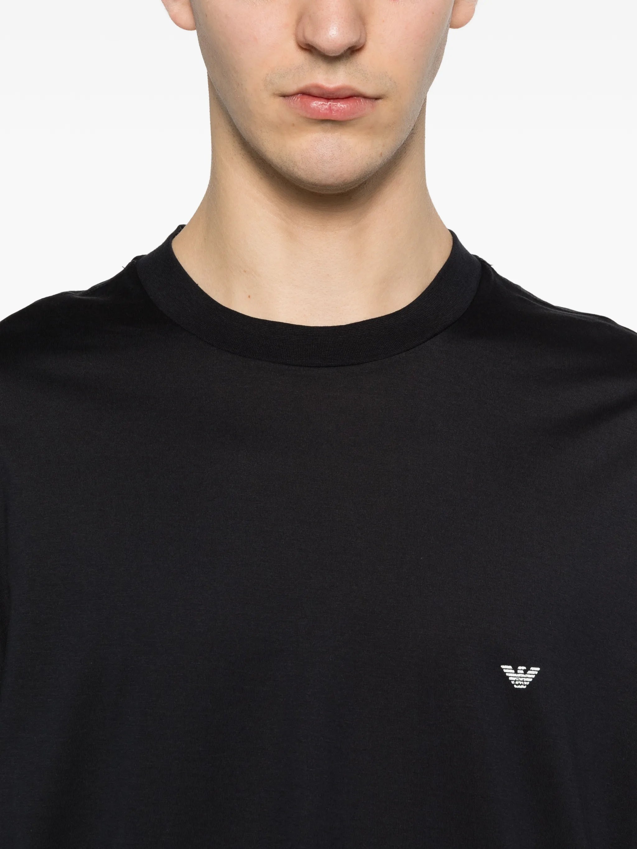 Emporio Armani Emporio Armani Logo-print T-shirt, view 2