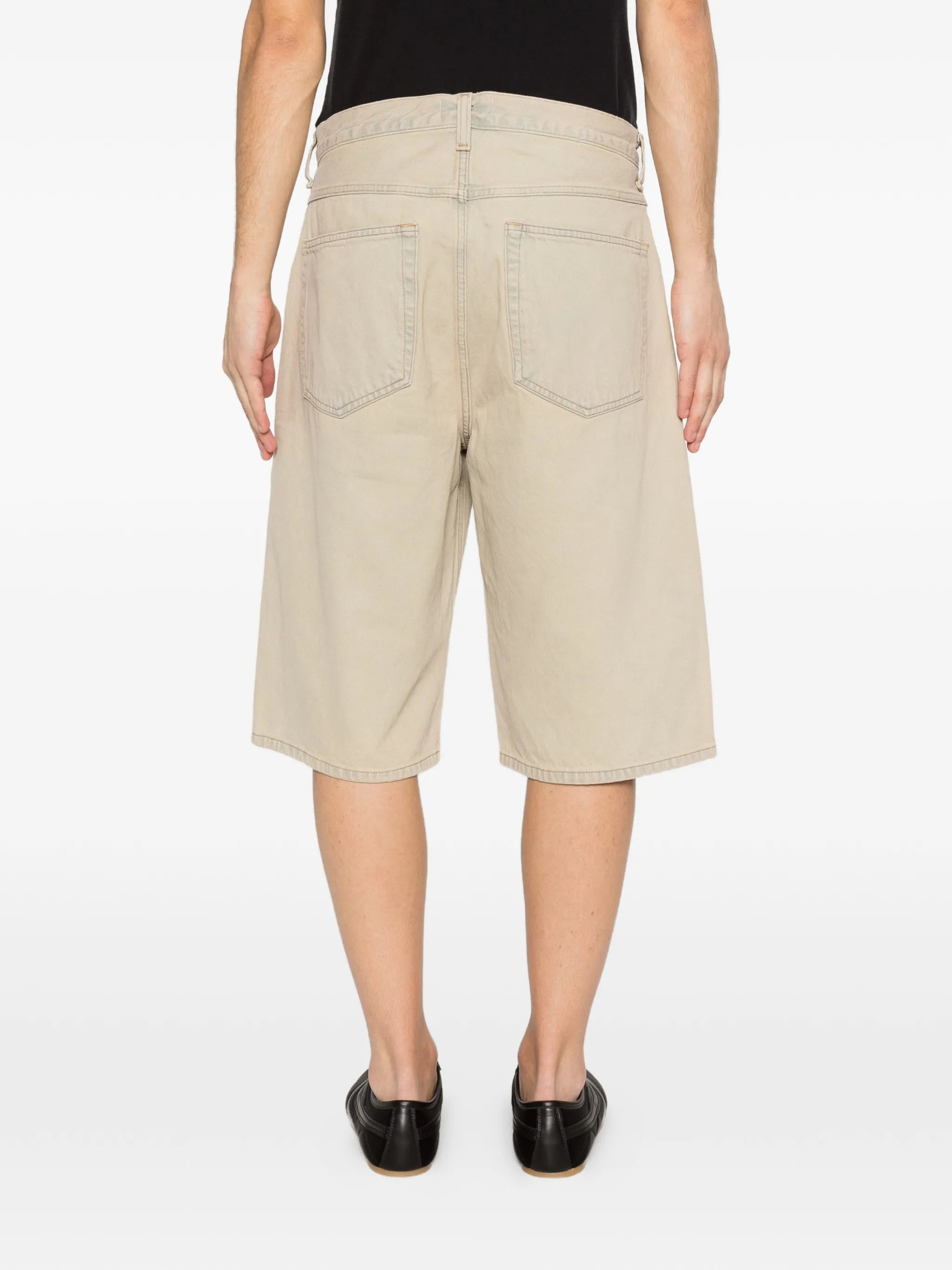 Agolde Agolde Fusion Denim Shorts, view 2