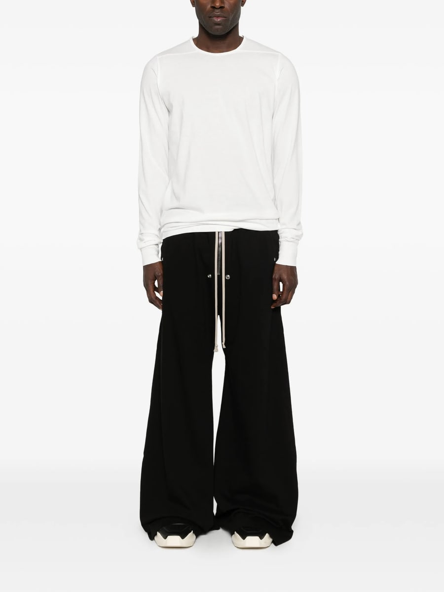 Rick Owens DRKSHDW Rick Owens Drkshdw Drawstring Wide Leg Trousers, view 3