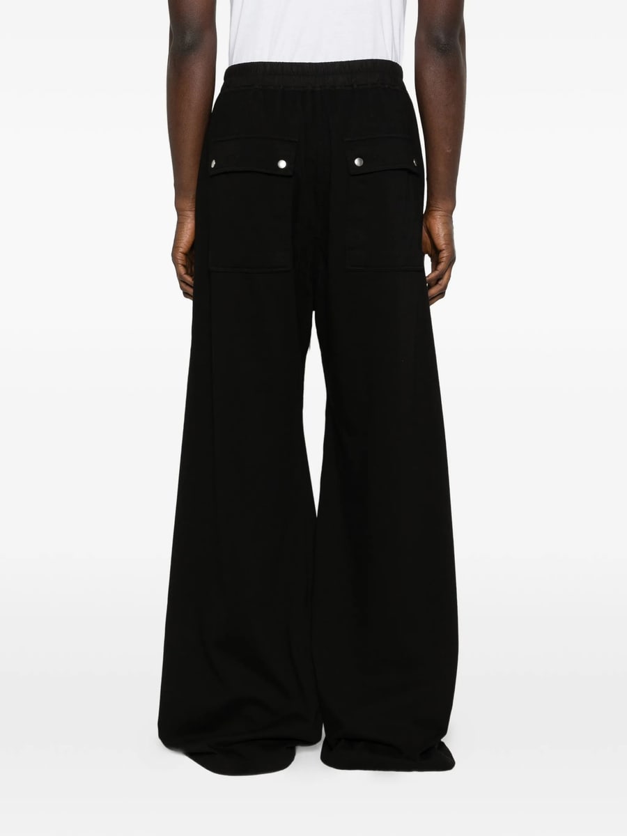 Rick Owens DRKSHDW Rick Owens Drkshdw Drawstring Wide Leg Trousers, view 4