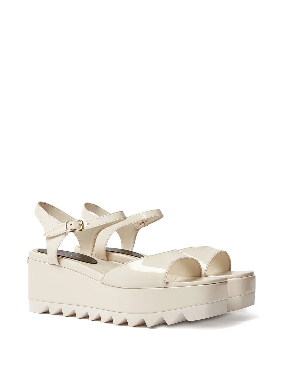 Stella McCartney Stella Mccartney Elyse Patent Platform Sandals, view 5