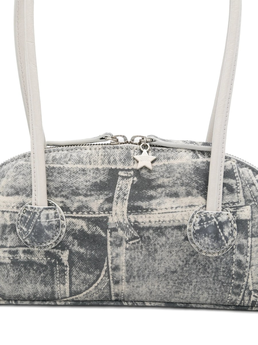 Margesherwood Margesherwood Printed Suede Shoulder Bag, view 2