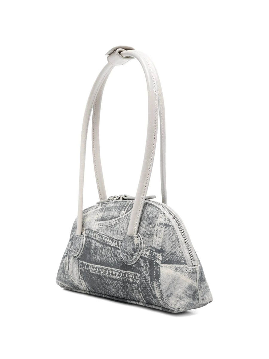 Margesherwood Margesherwood Printed Suede Shoulder Bag, view 4
