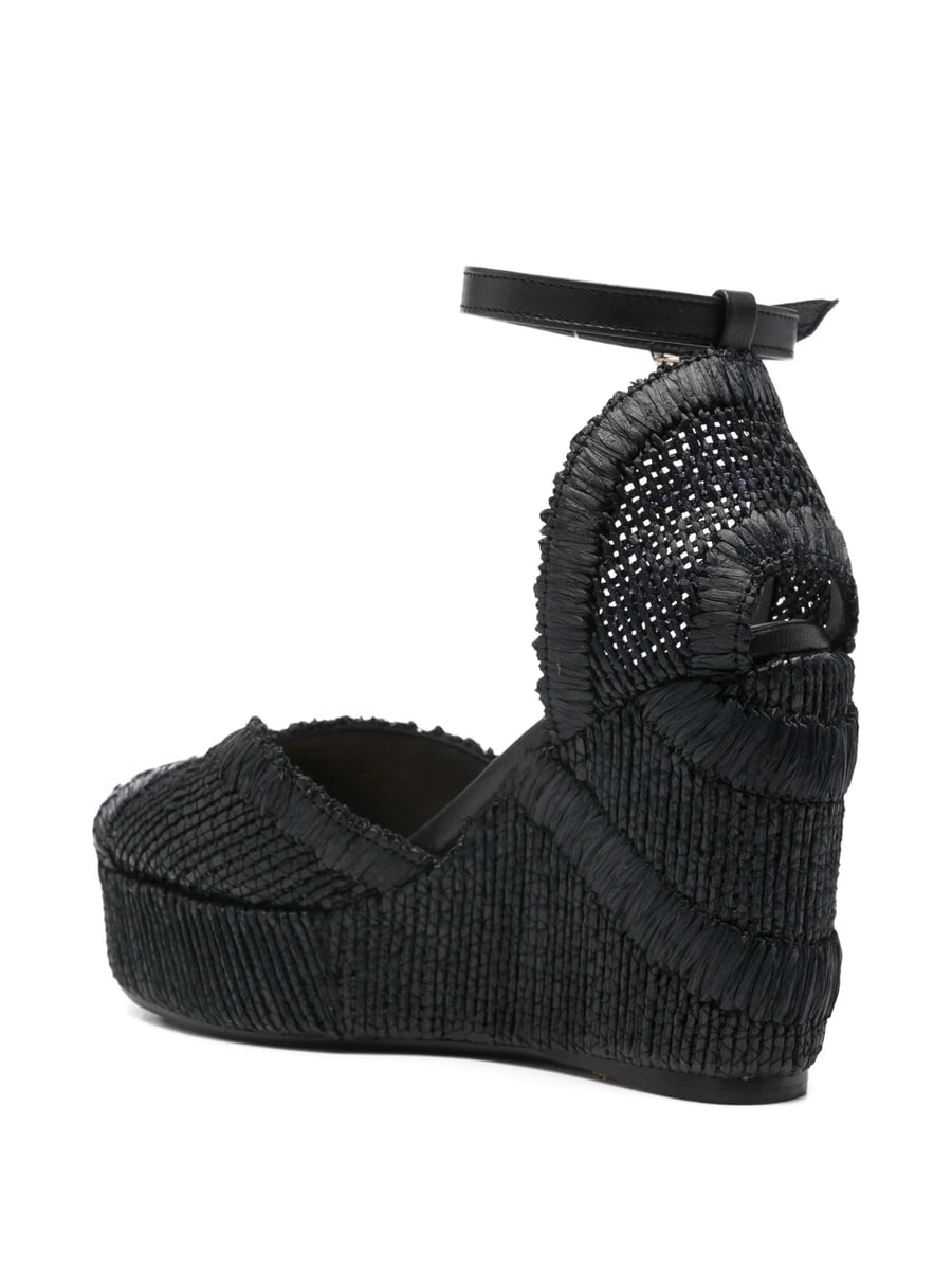Castañer Castañer Charmie Ankle-strap Platform Espadrilles, view 3