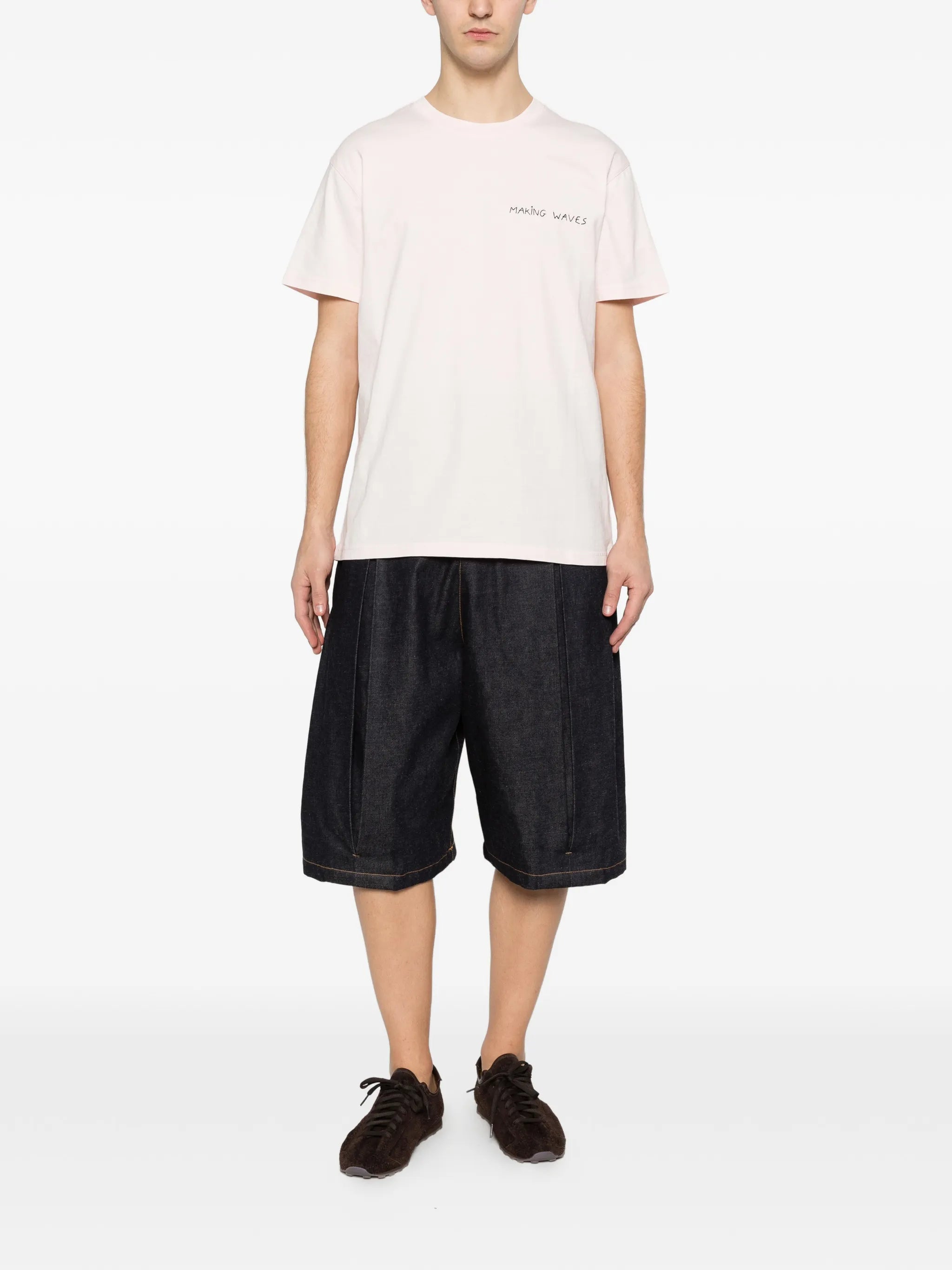 Maison Labiche Maison Labiche Popincourt Embroidered T-shirt, view 2