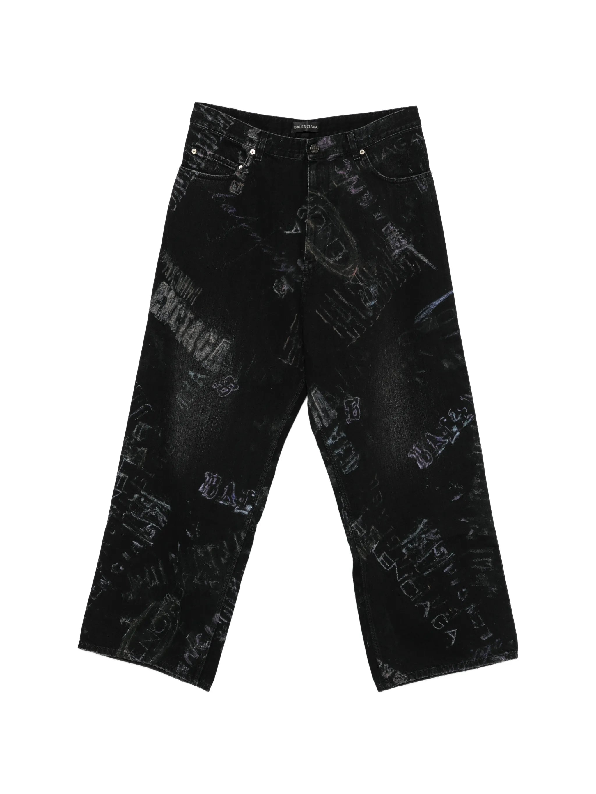 Balenciaga Balenciaga Print Jeans