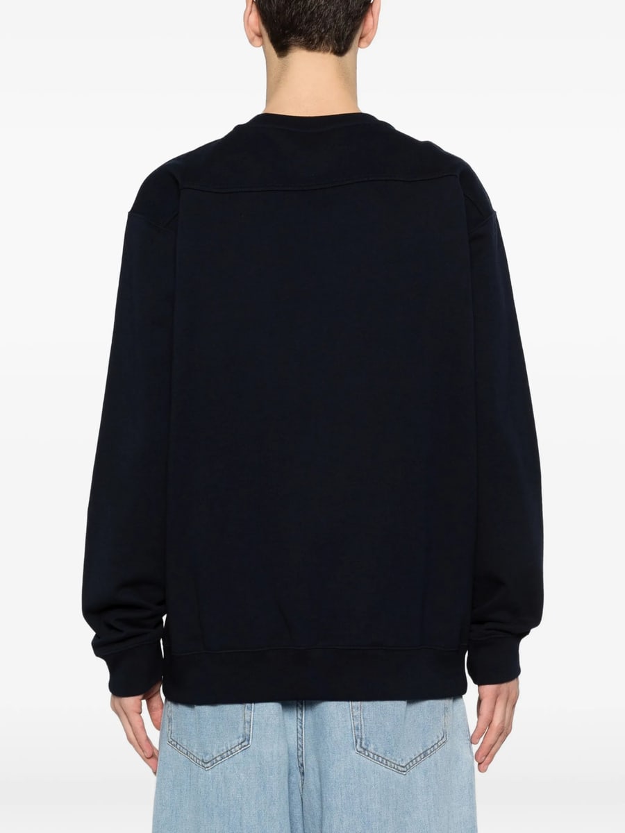 Gucci Gucci Log-detail Crew-neck Sweater, view 2