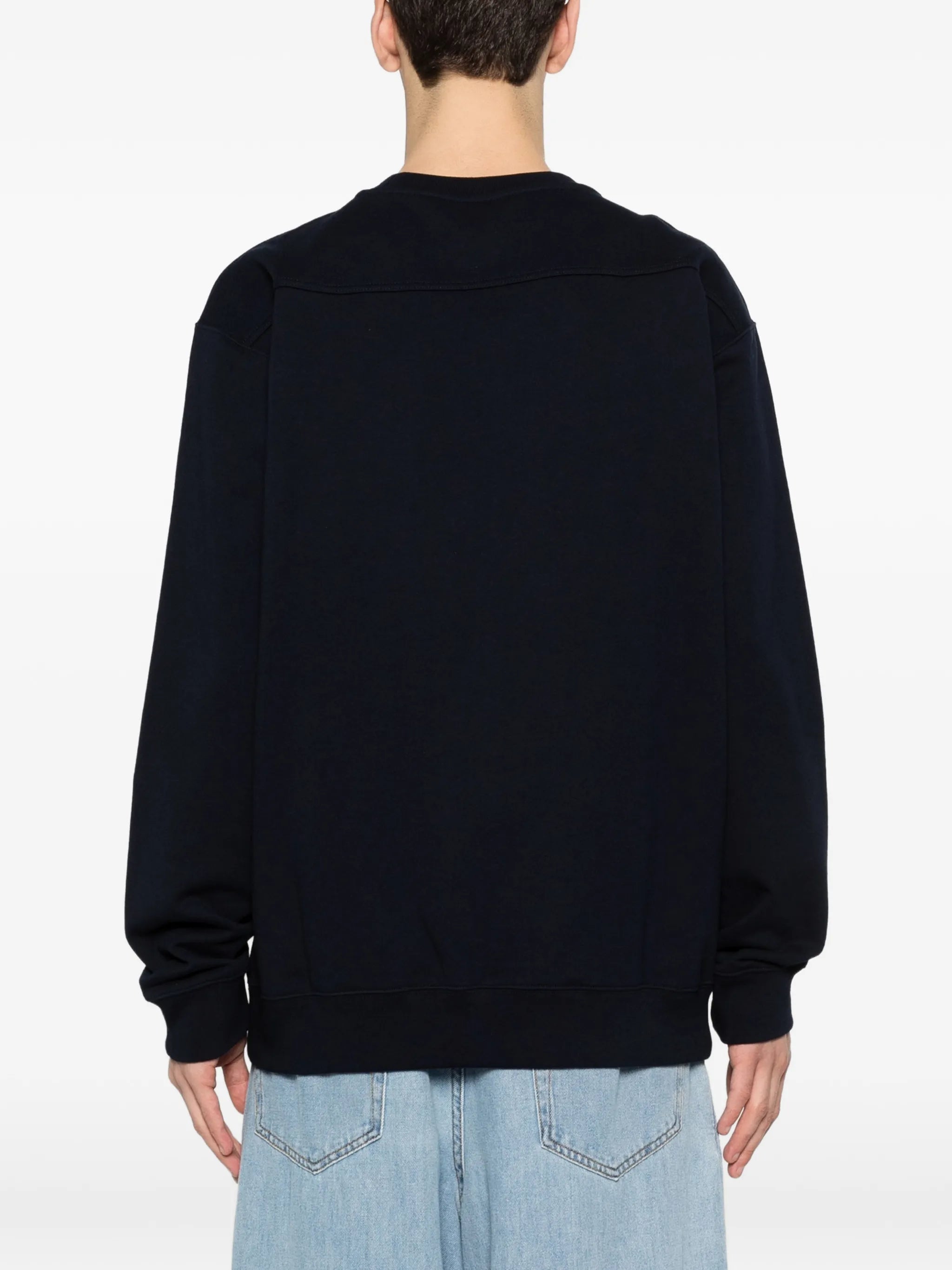 Gucci Gucci Log-detail Crew-neck Sweater, view 2