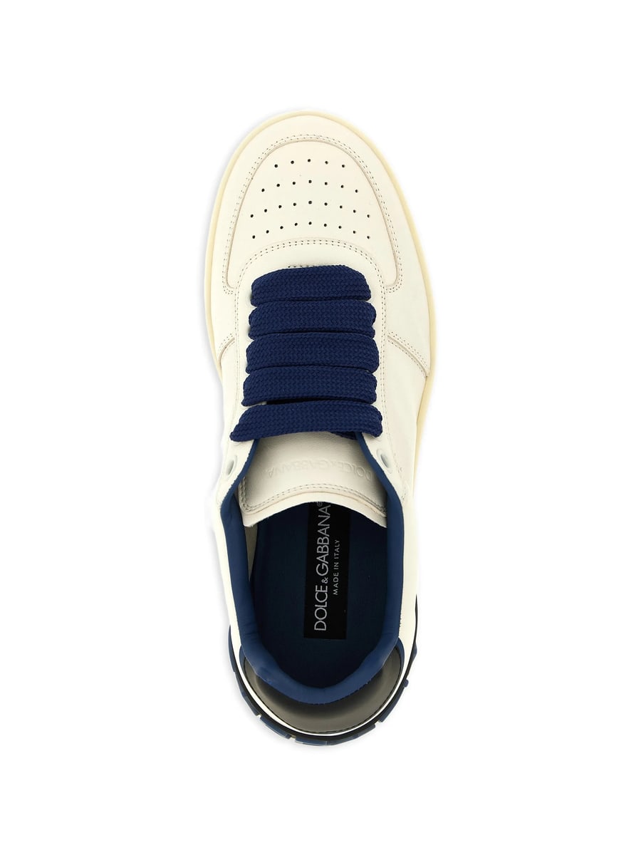 Dolce & Gabbana Dolce & Gabbana Portofino Leather Sneakers, view 5
