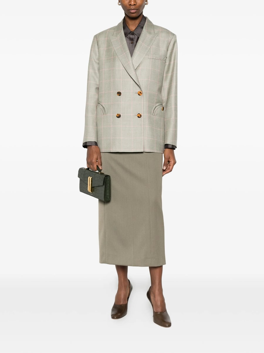 Blazé Milano Blazé Milano Check Double-breasted Jacket, view 4