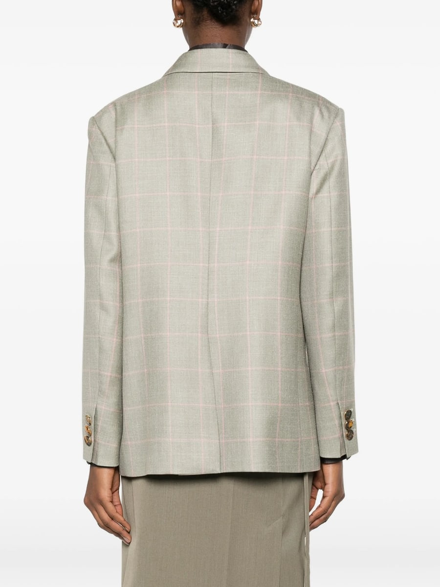 Blazé Milano Blazé Milano Check Double-breasted Jacket, view 5