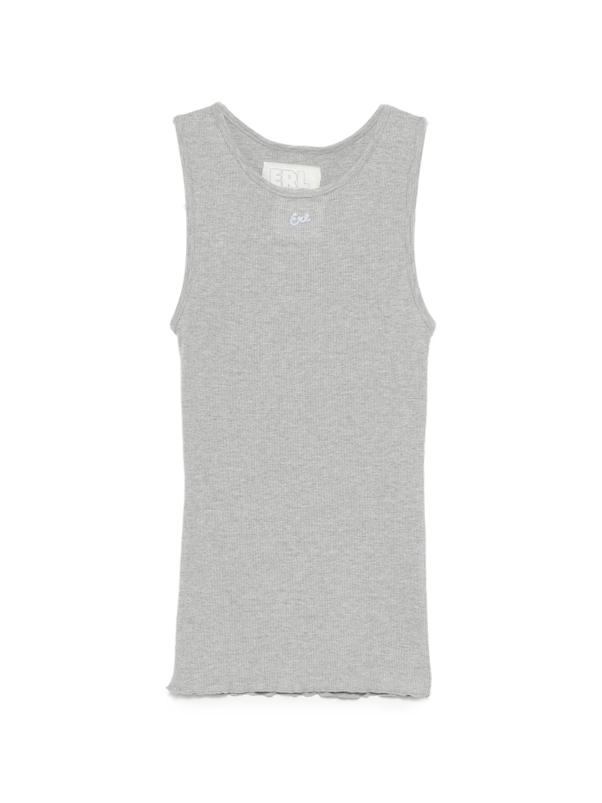Erl Erl Ribbed Logo Tank Top