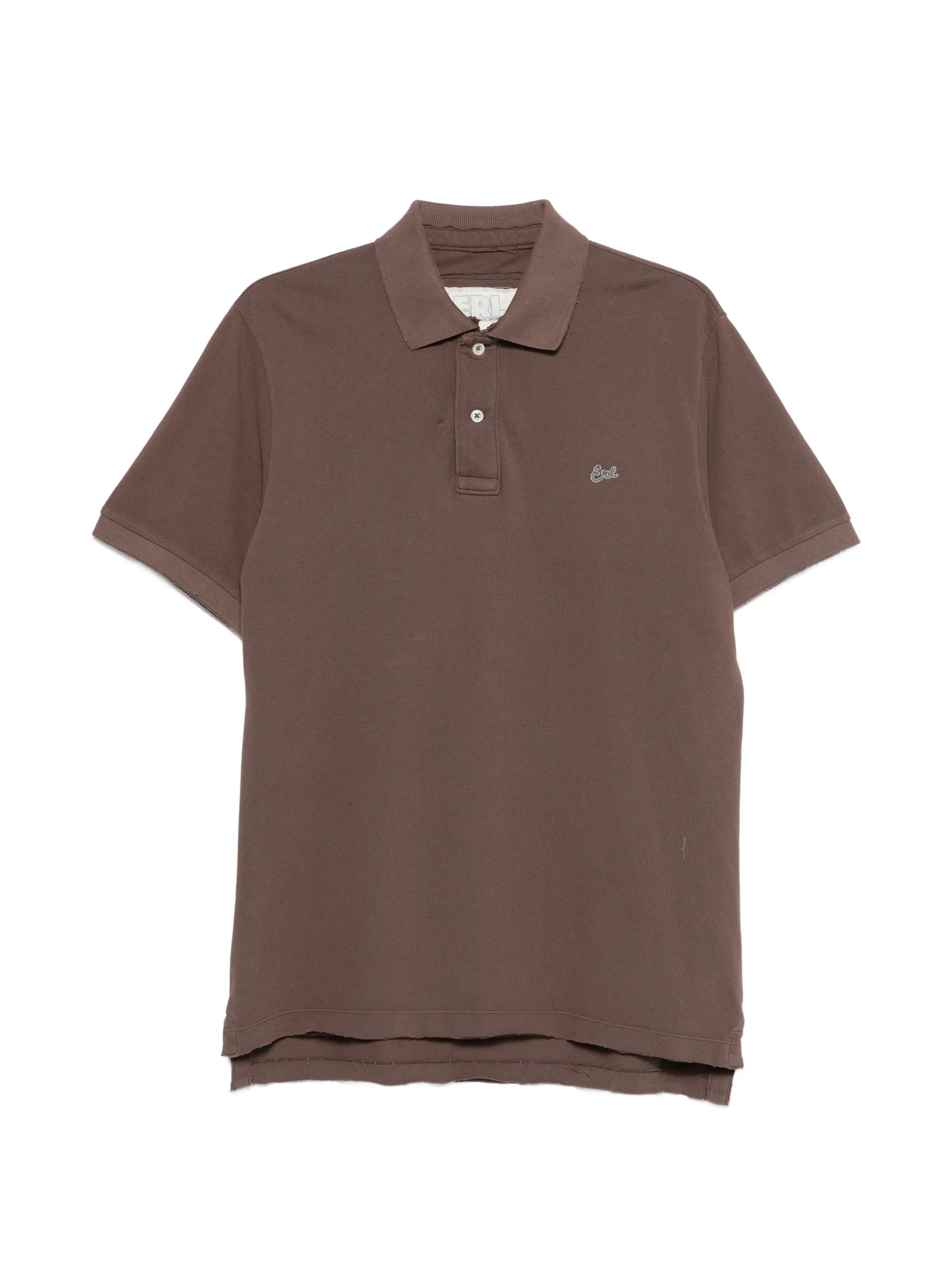 Erl Erl Logo-embroidered Polo Shirt