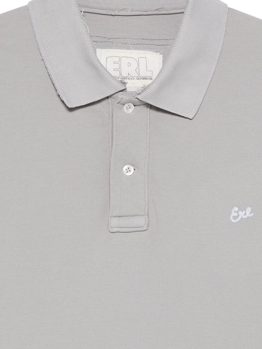 Erl Erl Button Polo Shirt, view 2