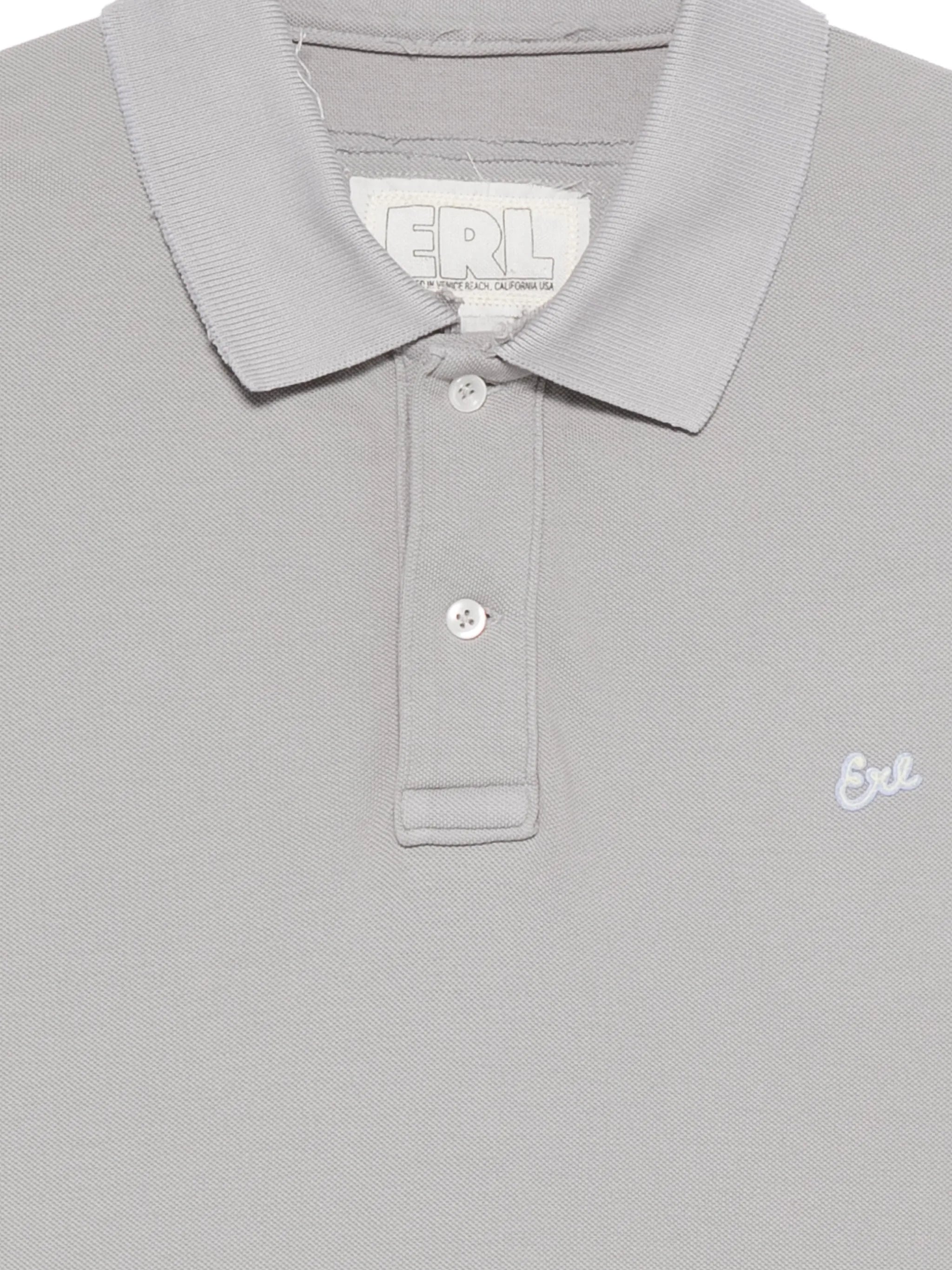 Erl Erl Button Polo Shirt, view 2