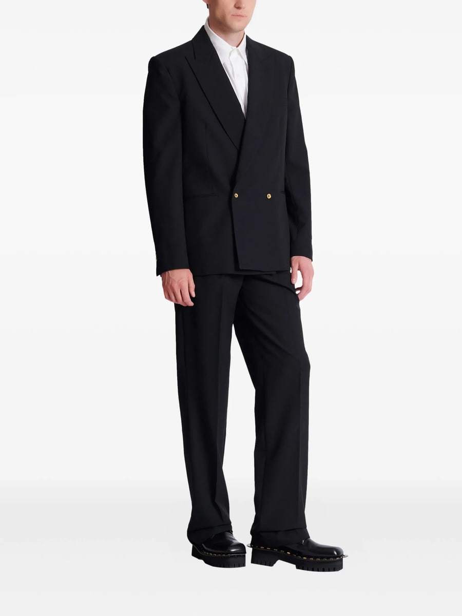 Balmain Balmain Double-breasted Wool Blazer, view 2