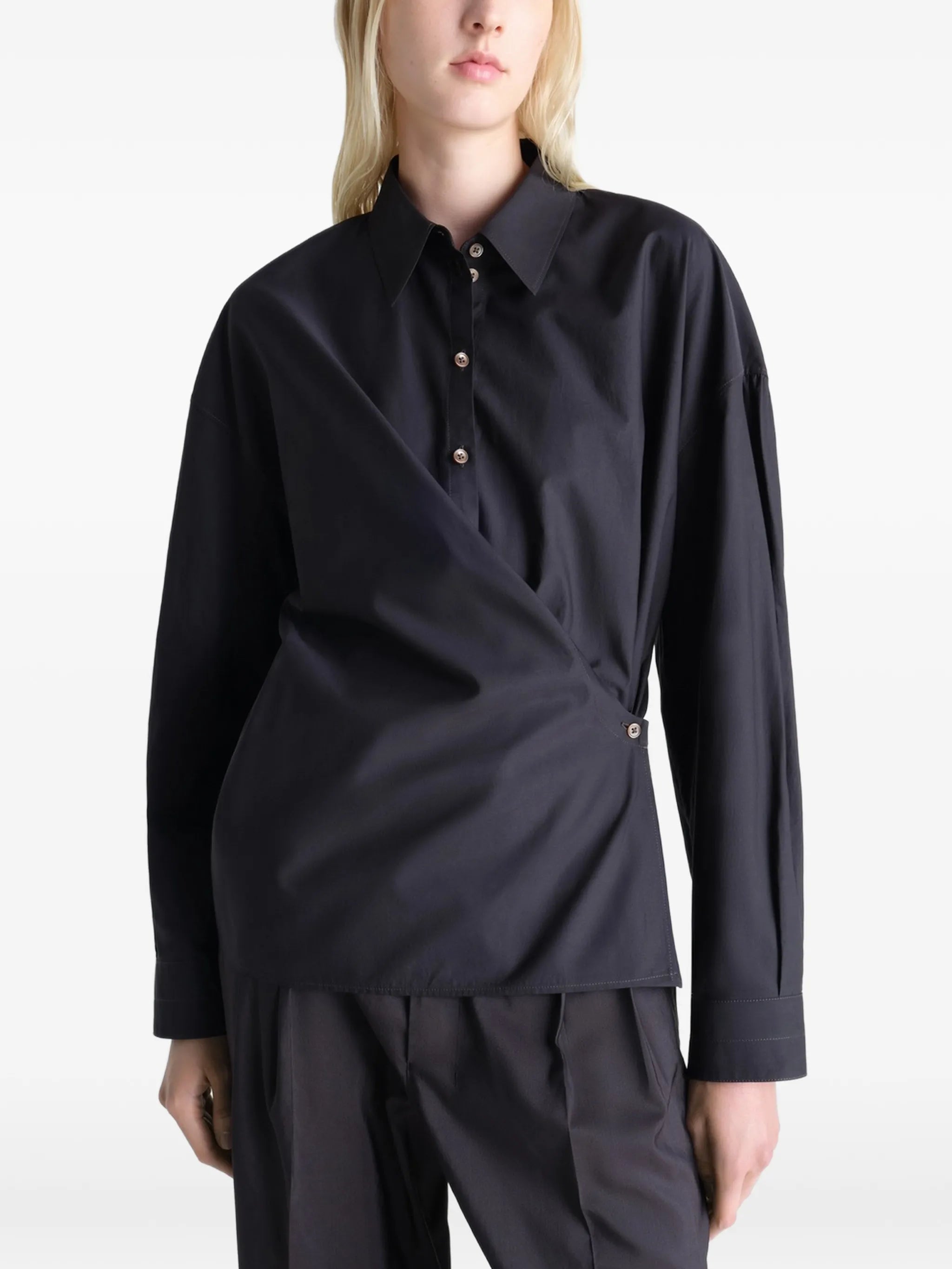 Lemaire Lemaire Cotton Blend Shirt, view 2