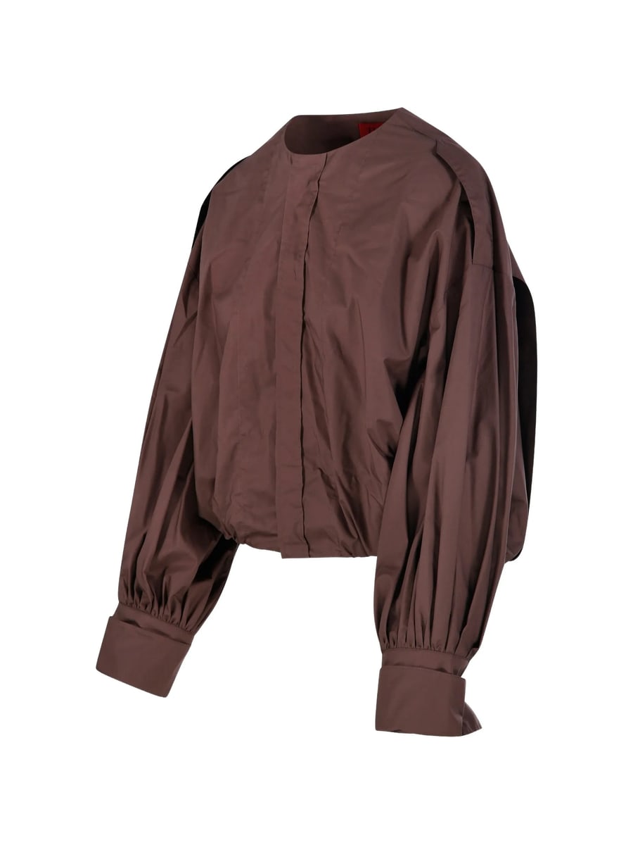 Thelatest Thelatest Balloon-sleeve Shirt, view 2
