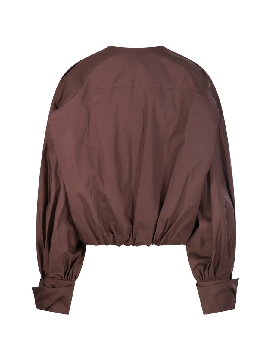 Thelatest Thelatest Balloon-sleeve Shirt, view 3