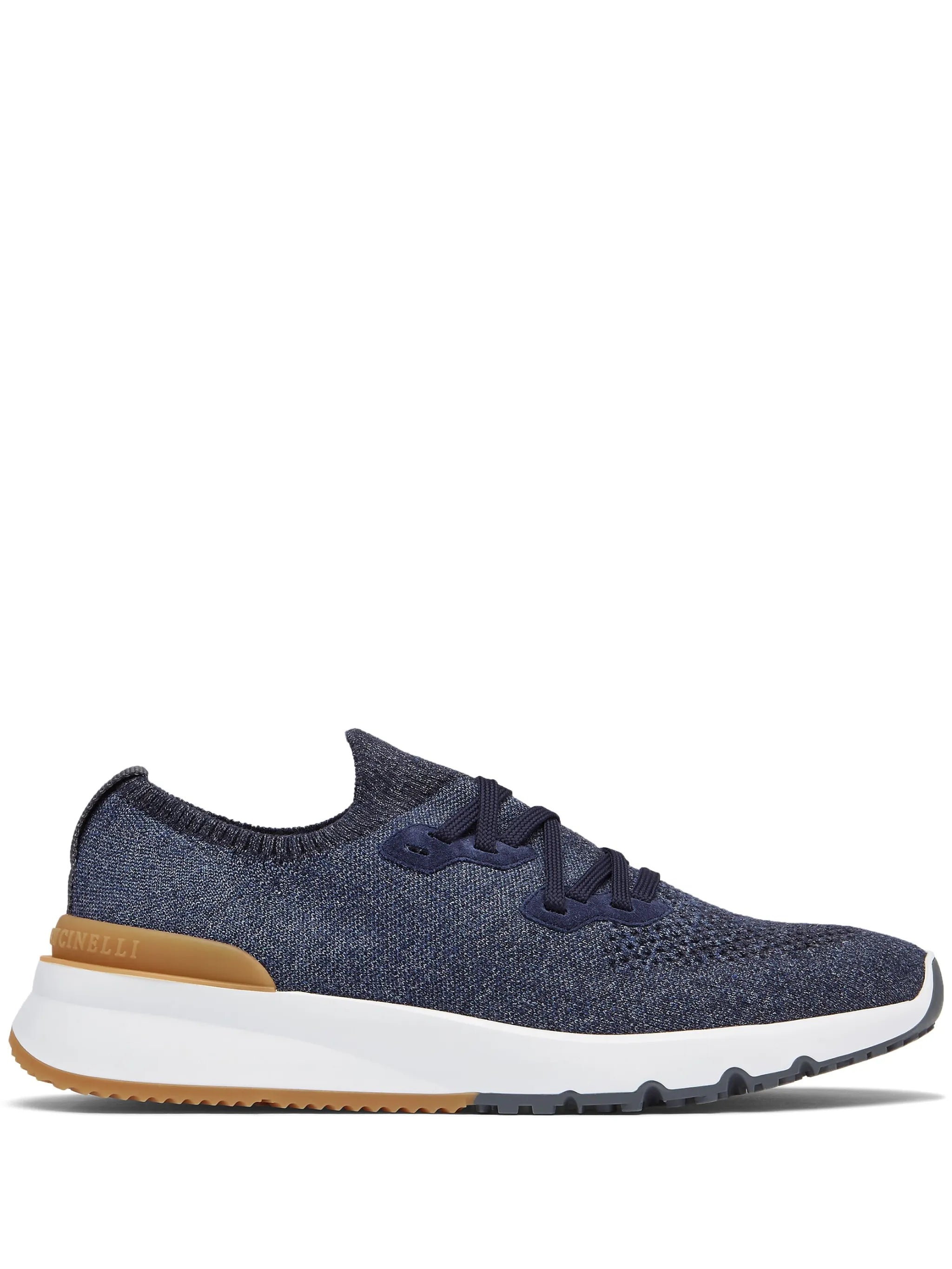 Brunello Cucinelli Brunello Cucinelli Knitted Lace-up Sneakers