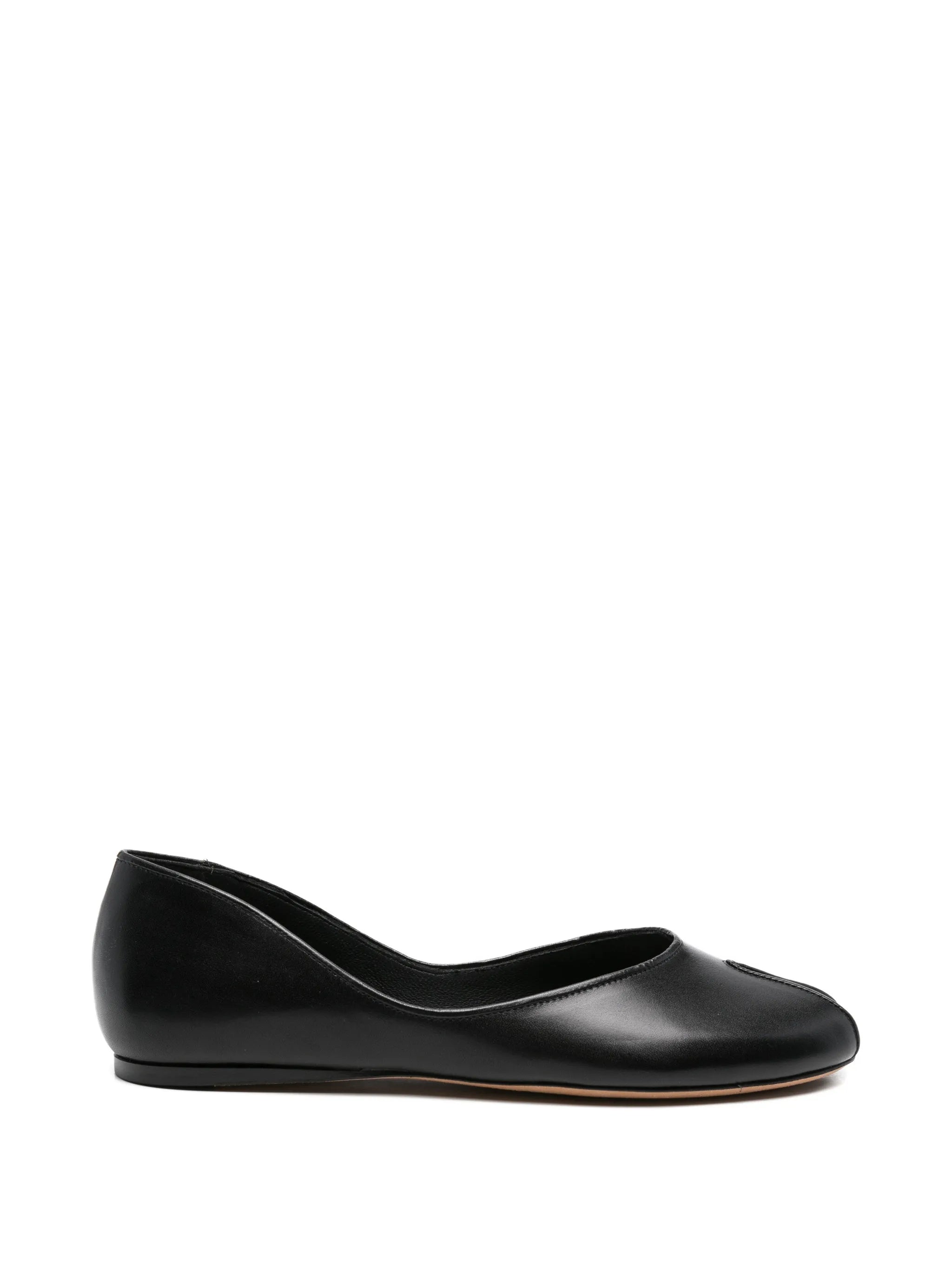 Jude Jude Peep-toe Ballet Flats