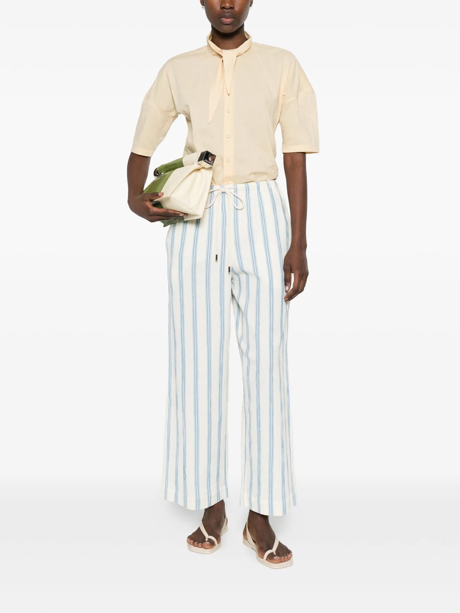 Bondi Born Bondi Born Striped Drawstring Trousers, view 2