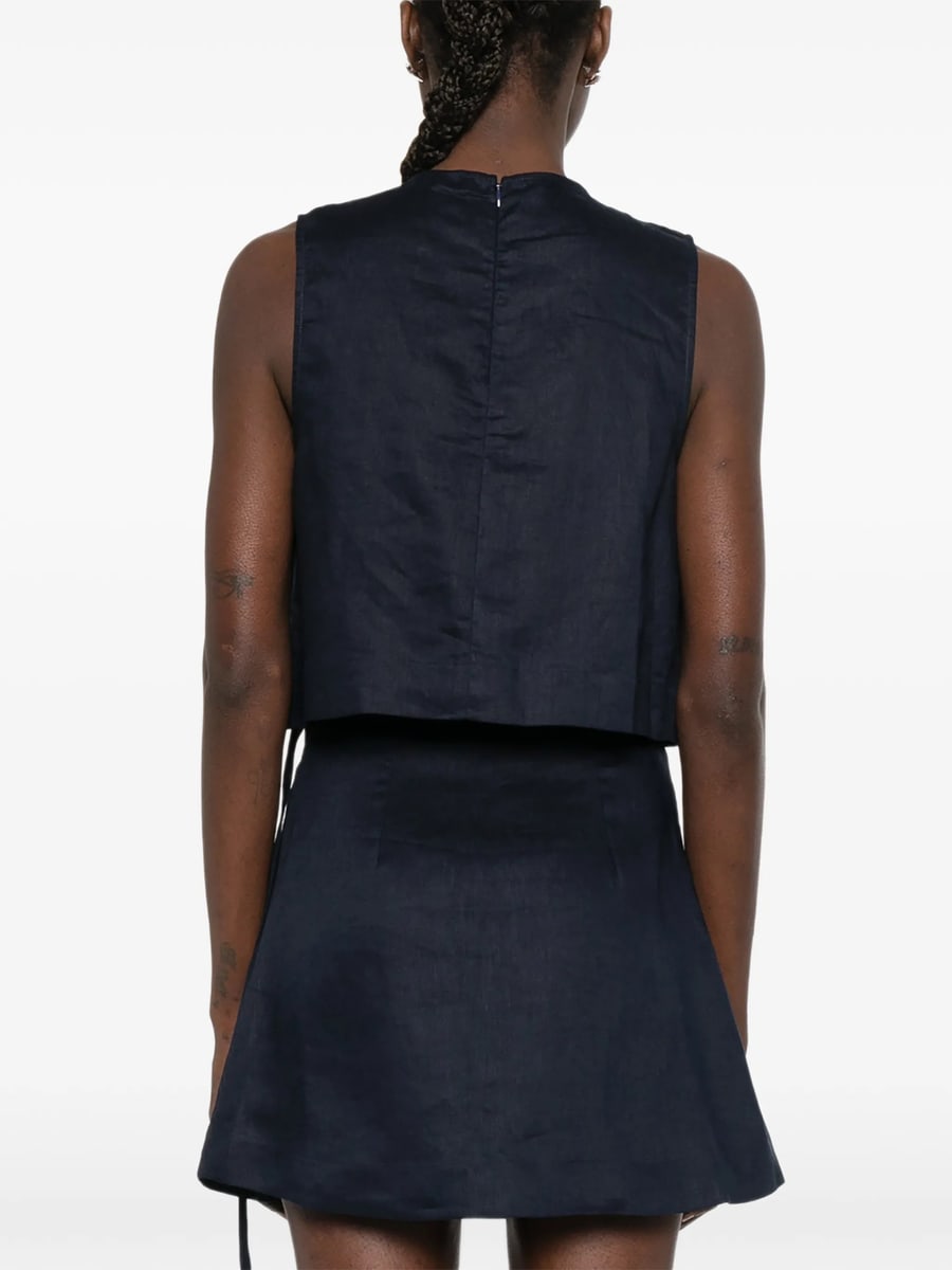 Bondi Born Bondi Born Tie Detail Sleeveless Top, view 5
