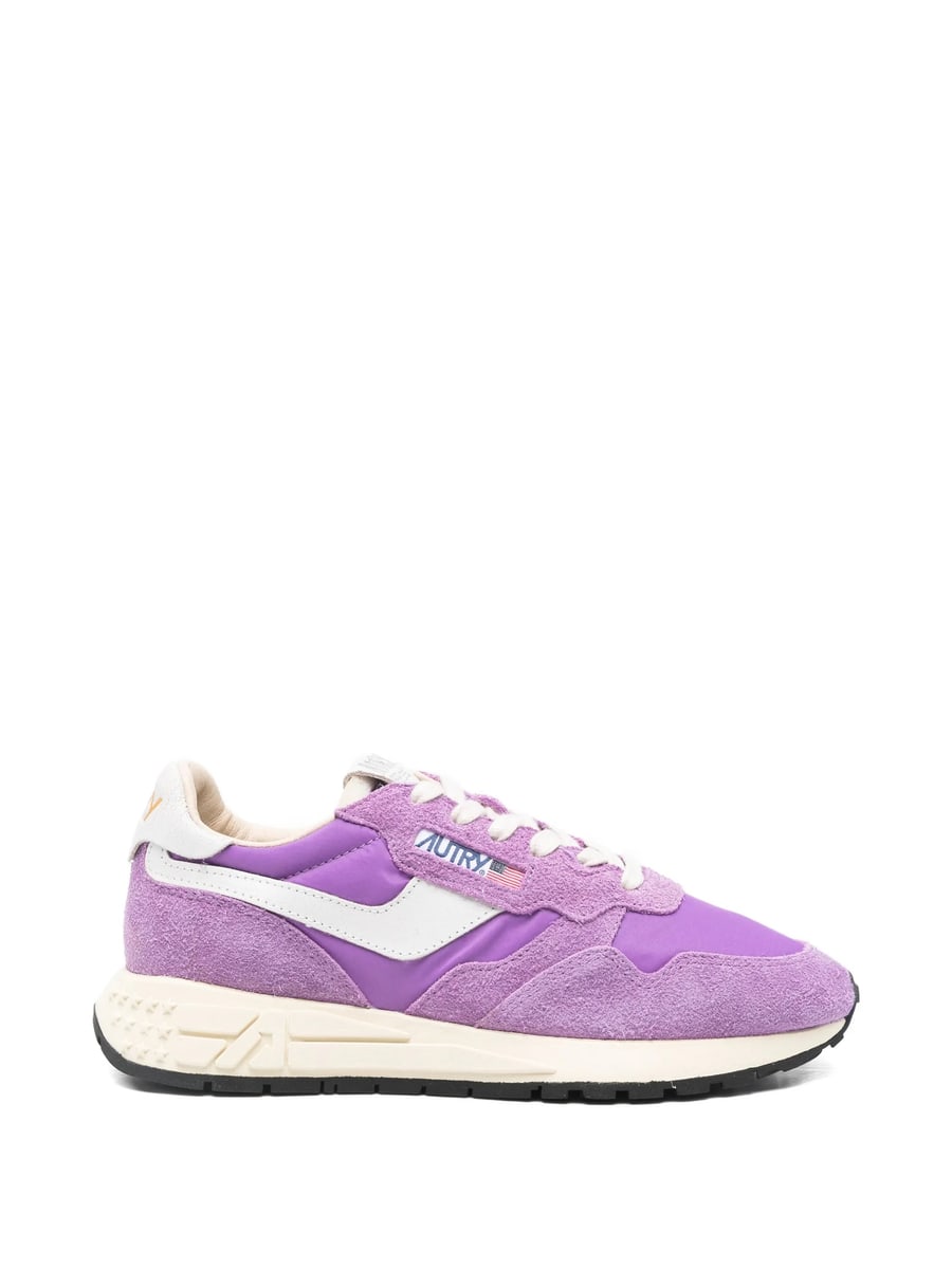 Autry Autry Suede Panelled Sneakers