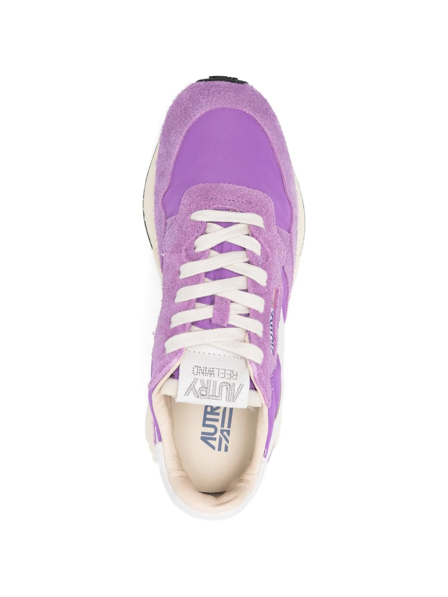 Autry Autry Suede Panelled Sneakers, view 3