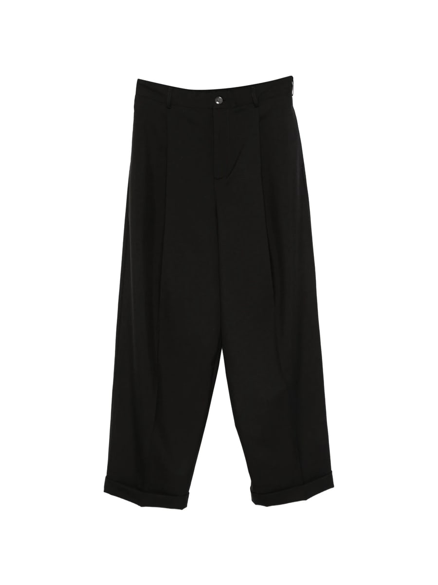 Marni Marni Cuffed Pleated Trousers