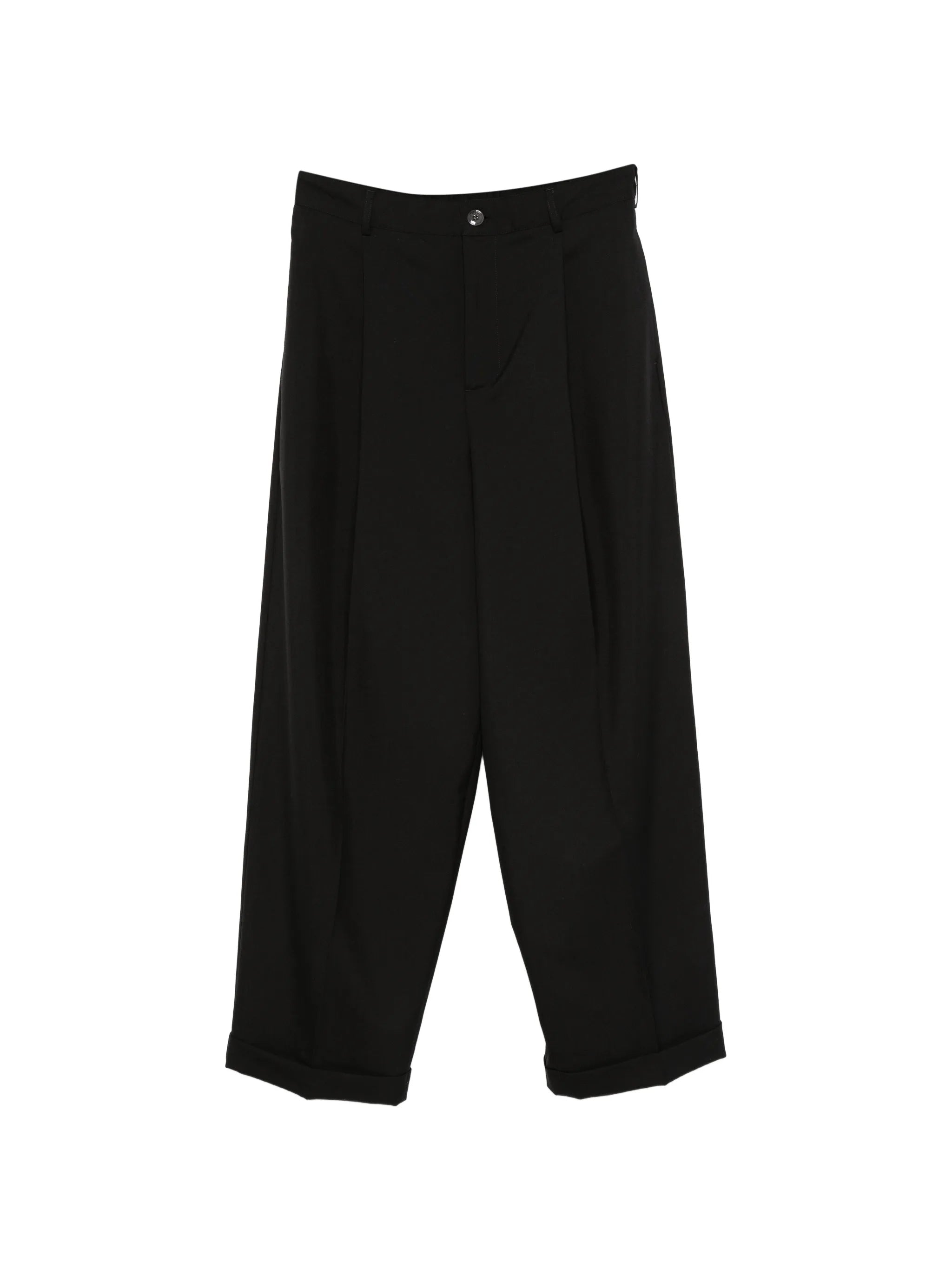 Marni Marni Cuffed Pleated Trousers