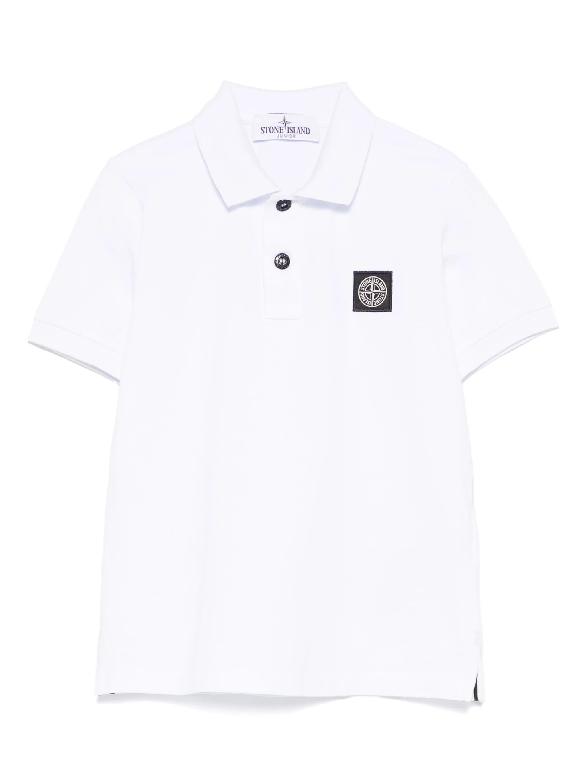 Stone Island Stone Island Logo-patch Piqué Polo Shirt