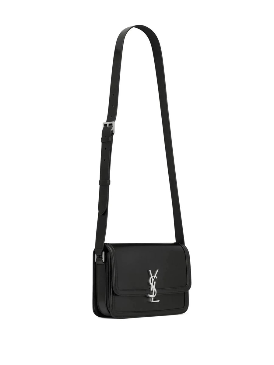Saint Laurent Saint Laurent Monogram-logo Leather Messenger Bag, view 5