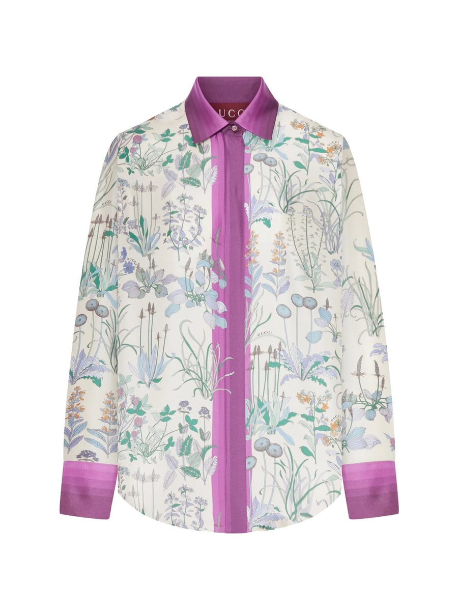 Gucci Gucci Floral-print Shirt