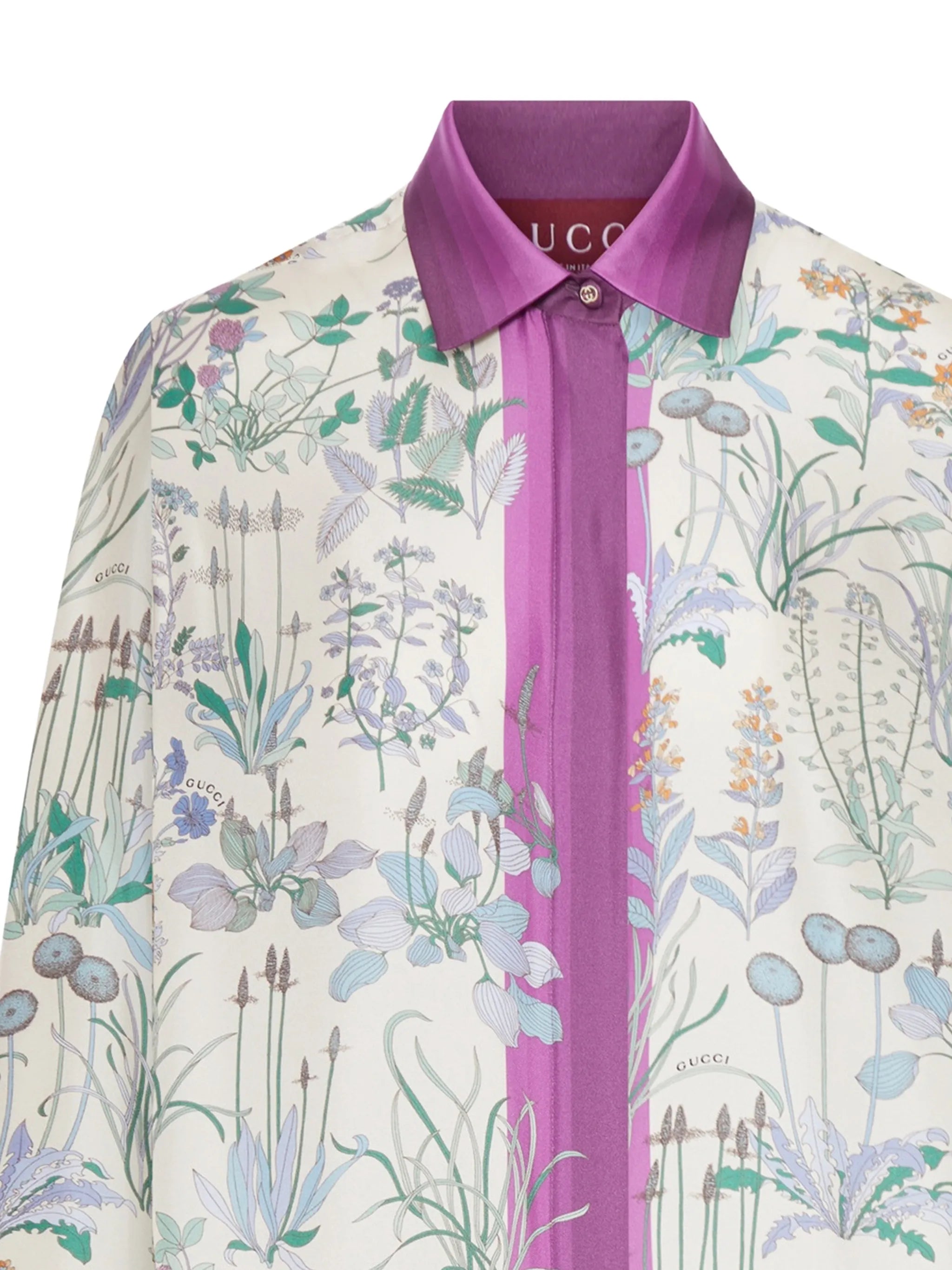 Gucci Gucci Floral-print Shirt, view 2