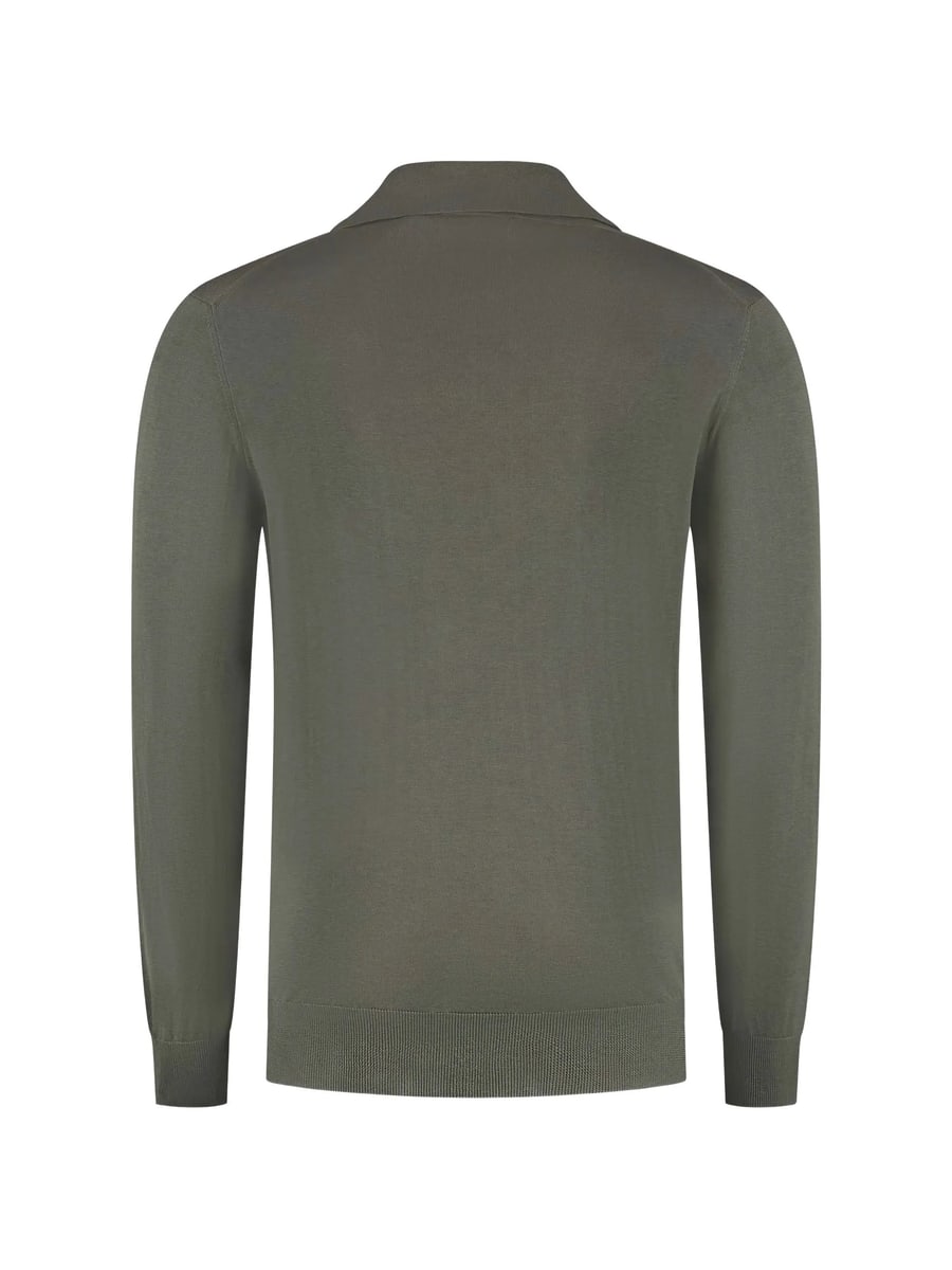Zanone Zanone Buttoned Polo Shirt, view 2